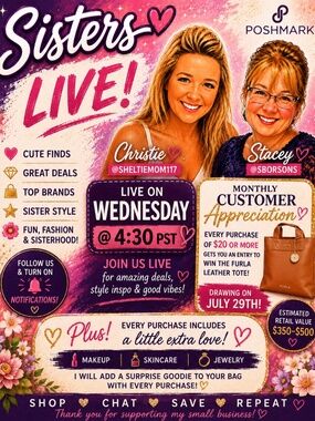 Live show flyer